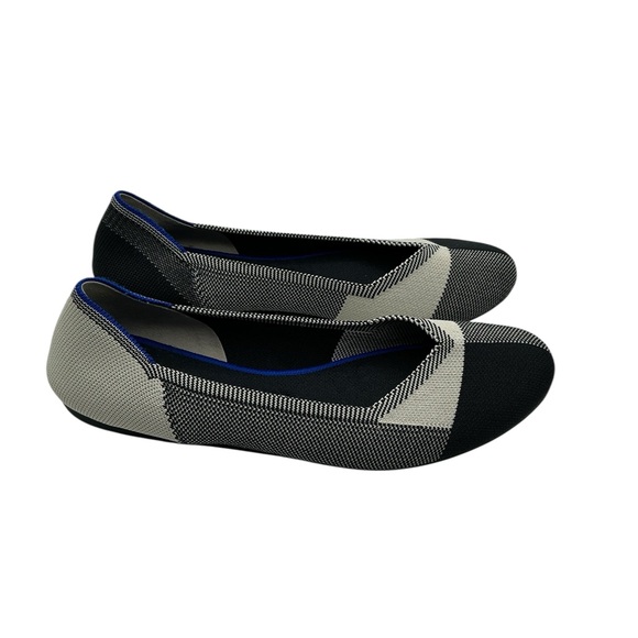 Rothy's Black and White Women's Flats - Picture 2 of 8